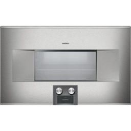 Gaggenau, Combi-steam oven 400 series , 76cm, left-hinged, Stainless steel-backed full glass door - BS485110